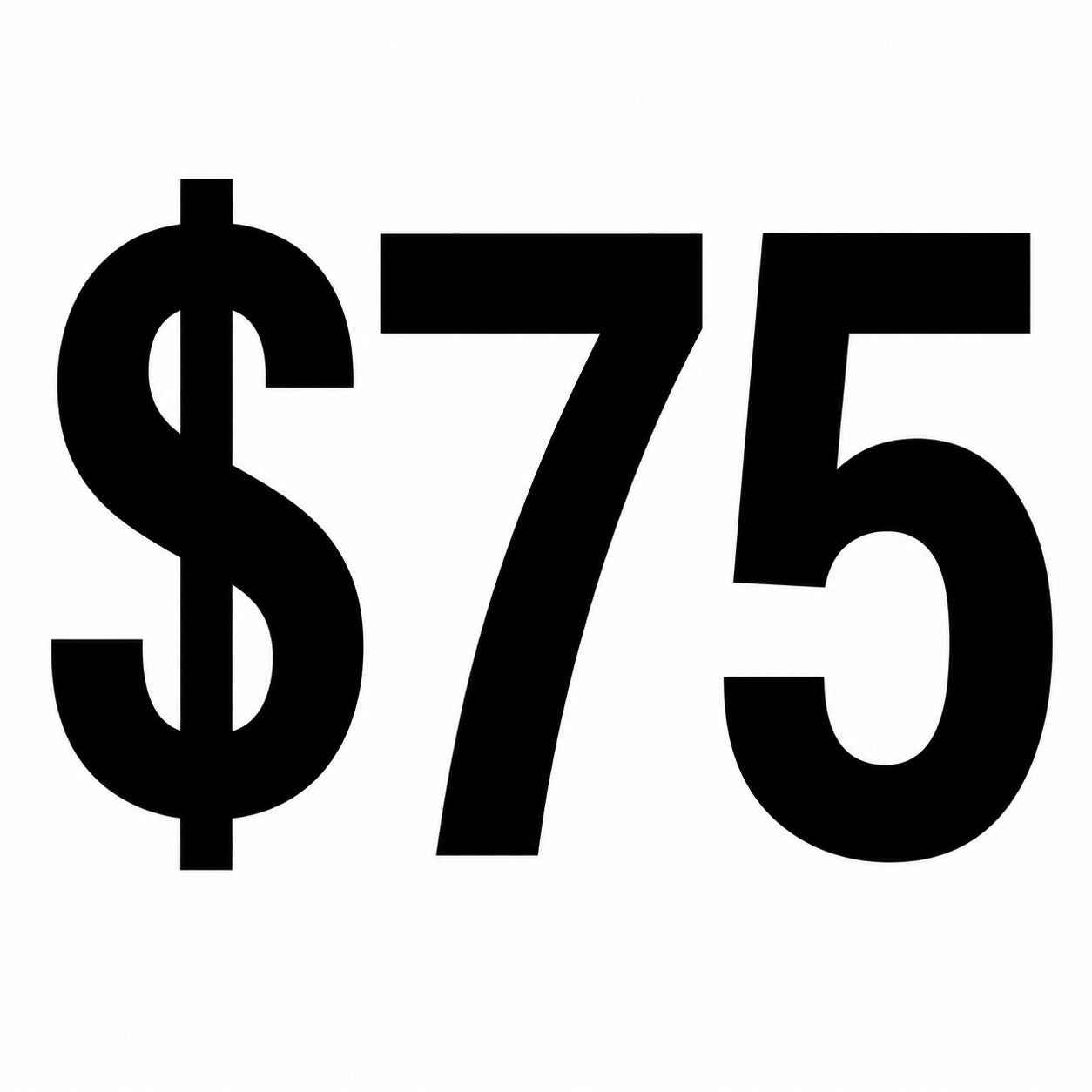 $75 Dollar Donation